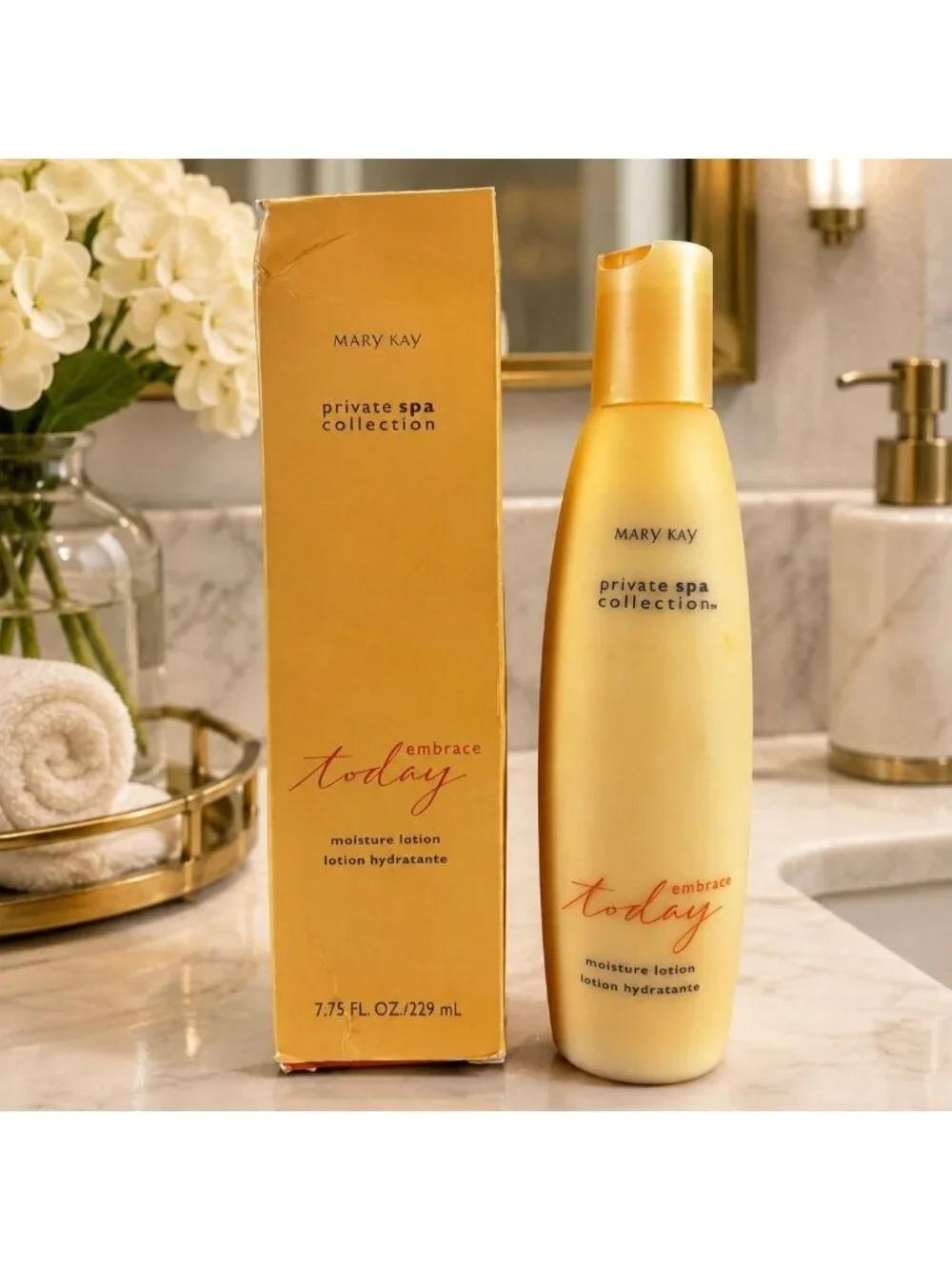 Mary Kay EMBRACE TODAY Moisture Lotion 7.75 fl. oz. Private Spa Collection NEW